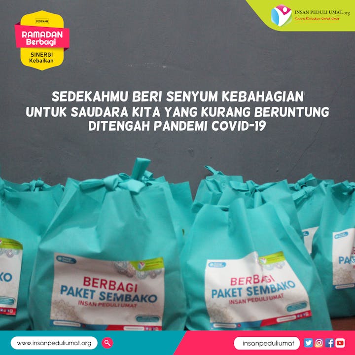 berbagi paket sembako