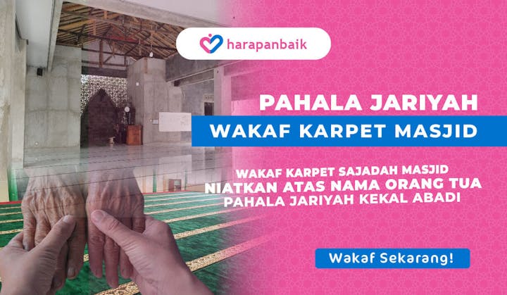 wakaf karpet masjid