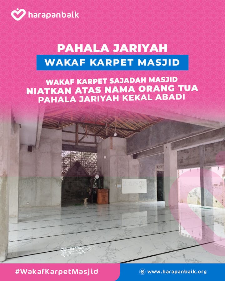 wakaf karpet masjid