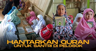 Seribu Quran Untuk Santri Dipelosok