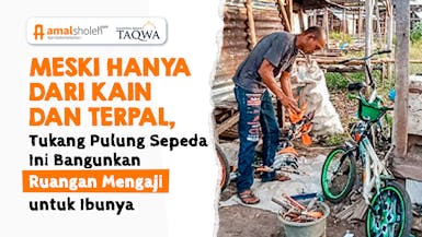 Bantu Keluarga Pemulung Sepeda Hidup Dengan Layak