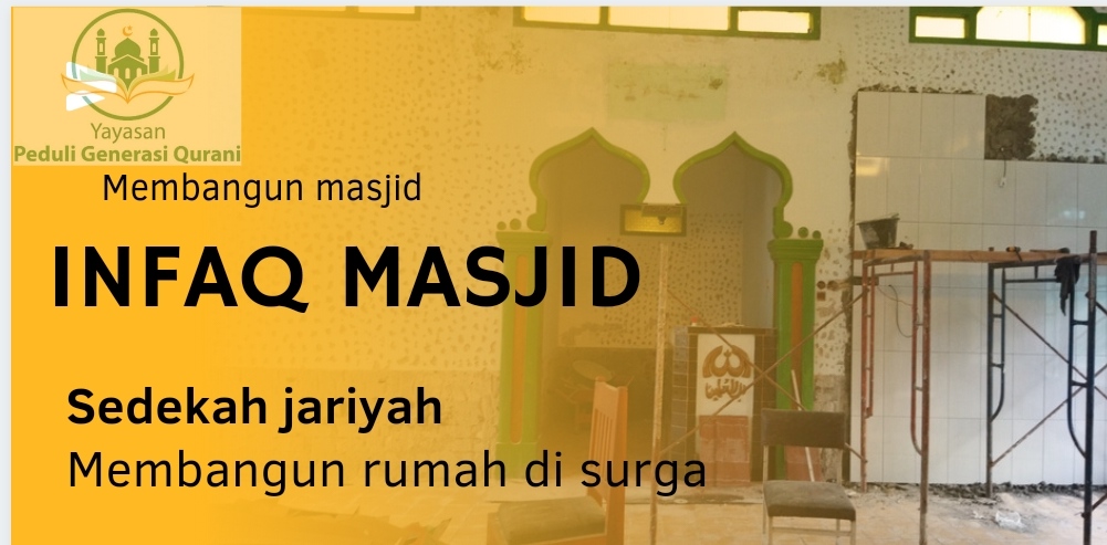 Program Membangun Masjid, Bantu Perbaiki Masjid