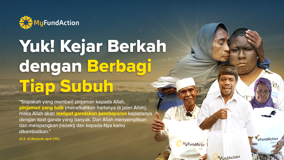 Mengejar Berkah Subuh dengan Berbagi