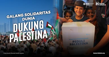 Kirim Bantuan Kemanusiaan, Bantu Palestina!