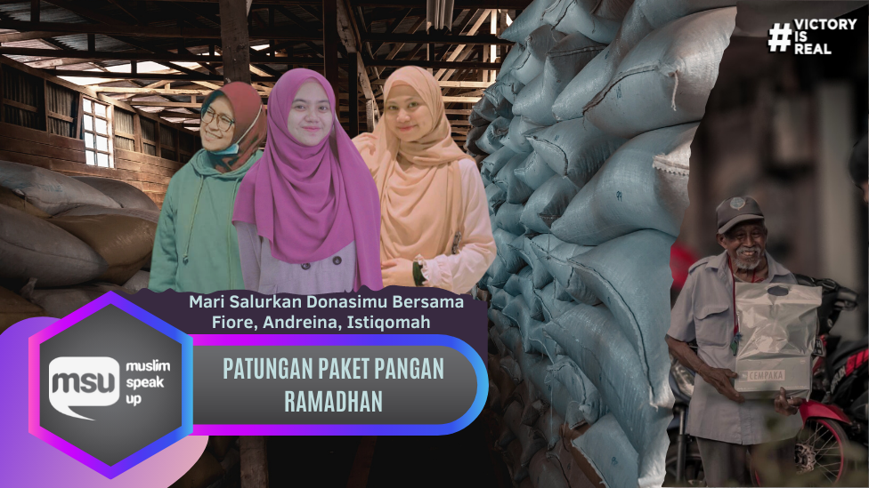 Patungan Paket Pangan Ramadhan bersama Isti, Fiore, dan Andreina!