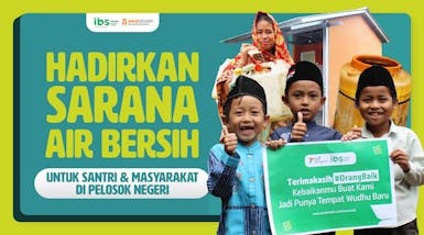 #BeramalAir-Hadirkan Sarana Air Bersih Terbaik untuk Bantu Ibadah Santri & Penghafal Al-Quran