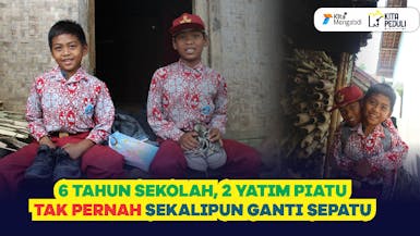 Diterlantarkan Orang Tua, Kakak Adik Hidup dari Cari Kayu Bakar