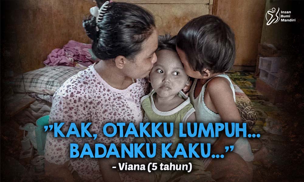 Temani Viana Lawan Cerebral Palsy