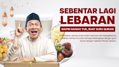 Berbagi Kado Lebaran Untuk Guru Quran