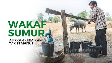 Wakaf Sumur Bor untuk Gunungkidul dan Sekitar