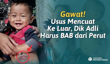 Bantu Dik Adli Sembuh dari Penyakit Hirschsprung