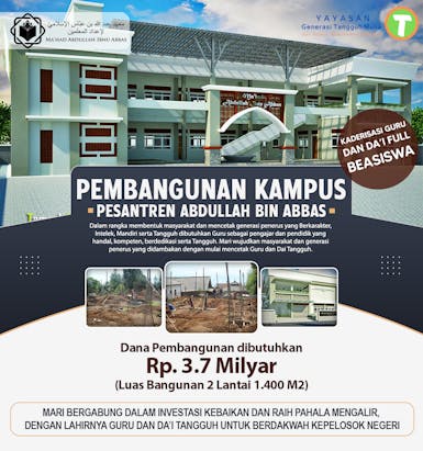 Pembangunan Kampus Kader Guru dan Dai