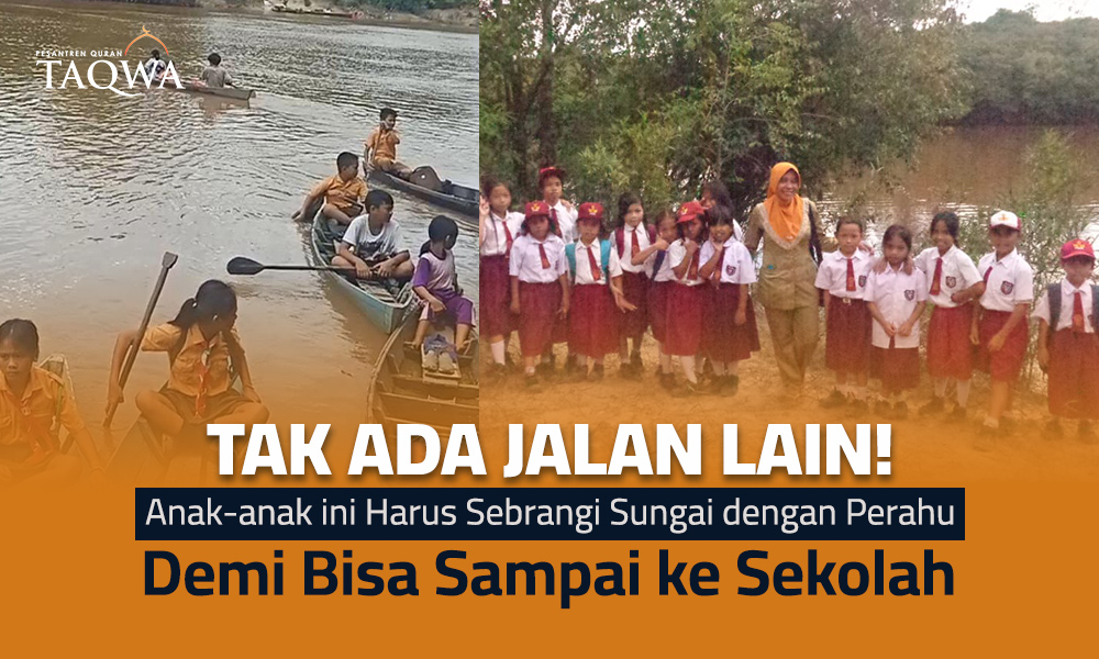 Bantu Warga di Sekitar Sungai Ketungau Bangun Jembatan