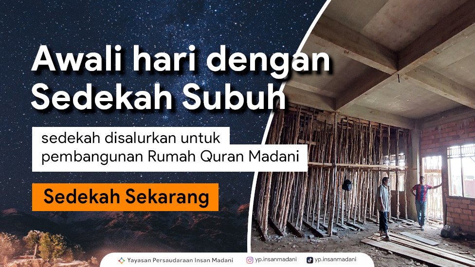 Sedekah Subuh, Berkah Tiap Hari