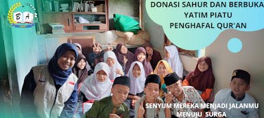 Donasi Santunan Yatim Piatu Penghafal Qur'an