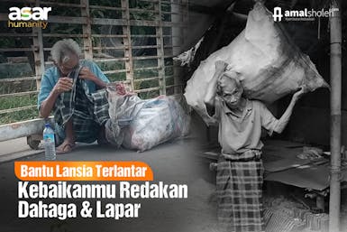 Bantu Kakek Sakit-sakitan Tetap Memulung Demi Beli Beras&Makan