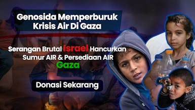 Alirkan Kembali Air untuk Gaza