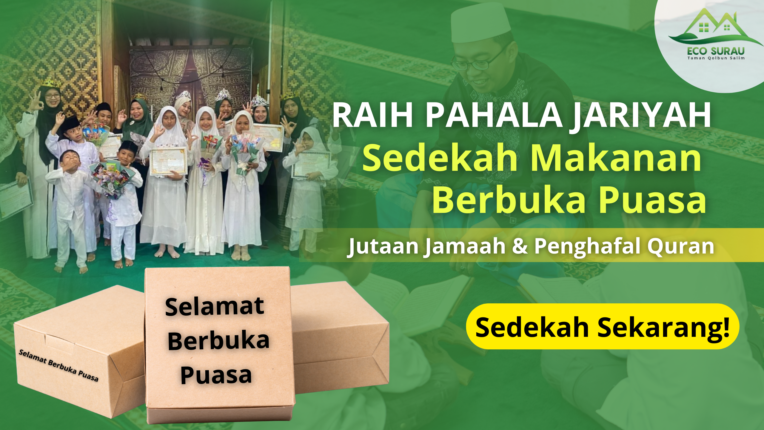 Ramadhan di Eco Surau: Satu Box, Sejuta Keberkahan