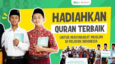 #BeramalQuran -Raih Pahala Jariyyah Dengan Sedekah Quran Untuk Pelosok Indonesia!!!