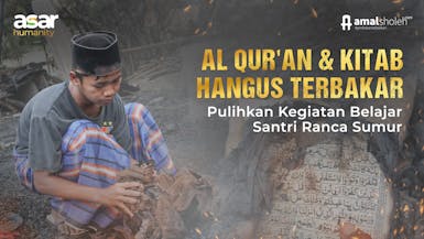 Tolong! Pesantren Terbakar Mushaf Al Quran di Asrama Ludes Semua