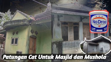 Gerakan Cat Ulang Masjid dan Mushola