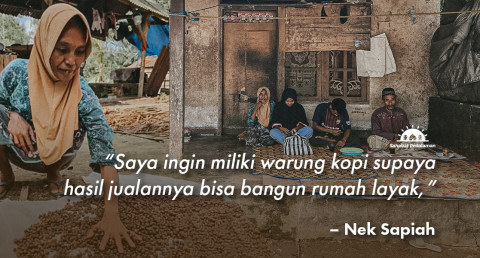 Bantu Nek Sapiah Berdaya di Usia 65 Tahun