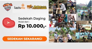 Sedekah Daging Qurban Untuk Kemanusiaan
