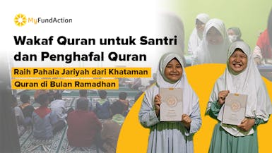 Wakaf Quran untuk Santri Khataman di Bulan Ramadhan