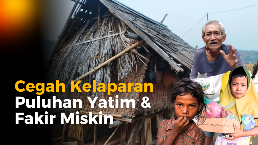 Sedekah Berbagi Makanan Yatim & Fakir Miskin Pelosok