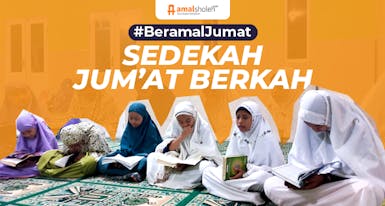 Jumat Berkah Waktunya Bersedekah untuk Santri