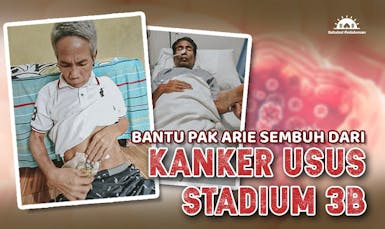 Bantu Pengobatan Pak Arie yang Alami Kanker Usus Stadium 3