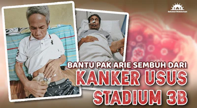 Bantu Pengobatan Pak Arie yang Alami Kanker Usus Stadium 3