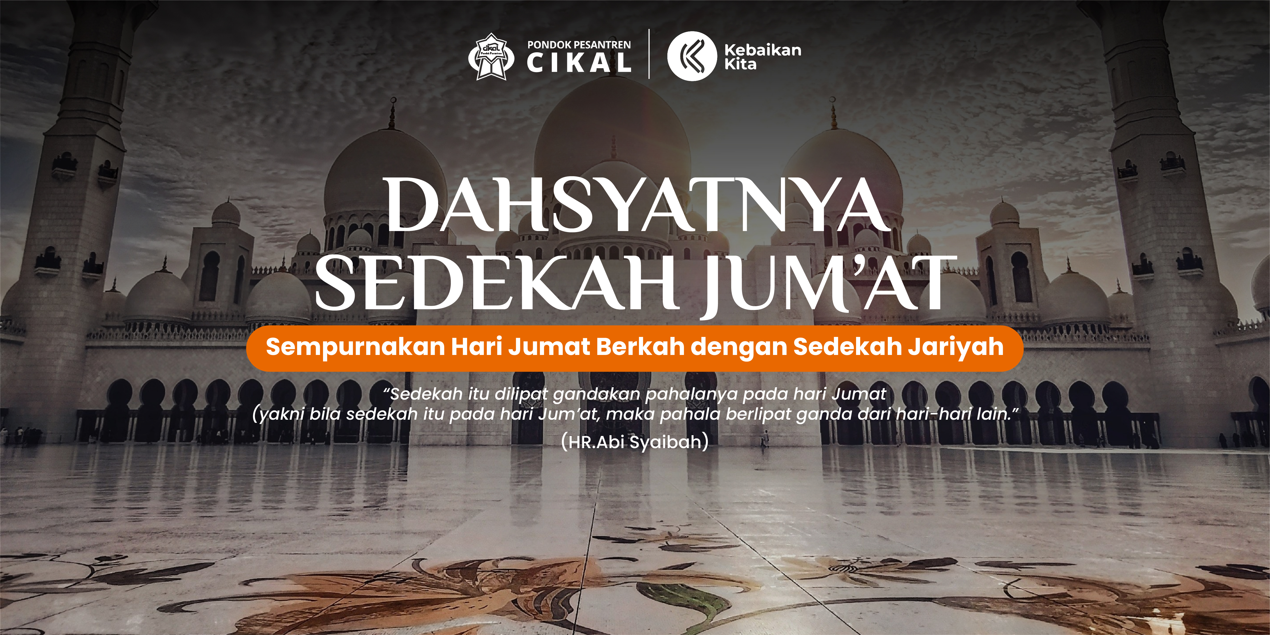 Dahsyatnya Sedekah Jum'at