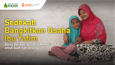 Sedekah Bangkitkan Usaha Ibu Yatim