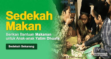 Sedekah Makan Tuk Yatim Dhuafa