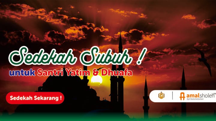 SEDEKAH SETIAP HARI untuk yatim dan DHuafa