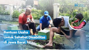 Bantu Modal Usaha Untuk Para Penyandang Disabilitas Hadapi Pandemi