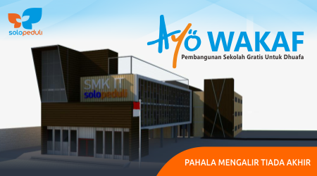 Wakaf Pembangunan Sekolah Gratis Untuk Dhuafa