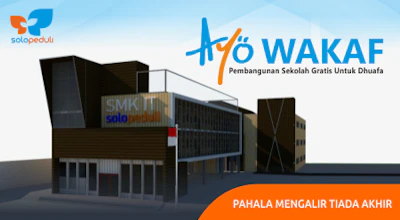 Wakaf Pembangunan Sekolah Gratis Untuk Dhuafa