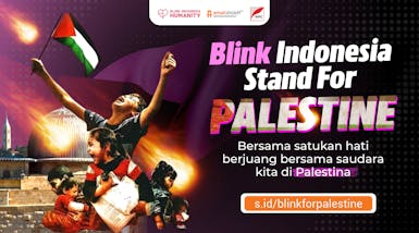 Blink Indonesia Stand For Palestine!