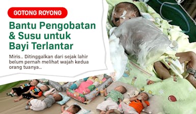 Bantu Bayi Terlantar untuk Hidup