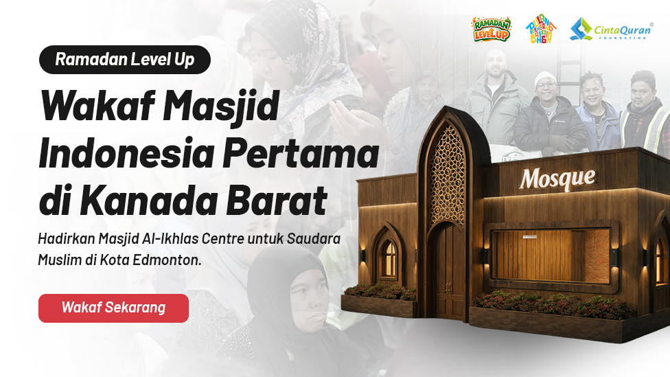 Wakaf Pembangunan Masjid Indonesia Pertama di Kanada Barat