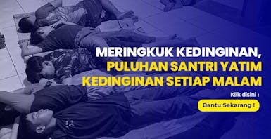 Hadirkan Kehangatan untuk Santri Yatim Pelosok