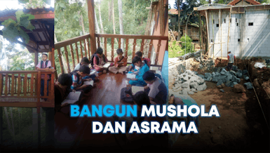 Yuk Bangun Mushola dan Asrama Guru Ngaji