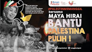 Bantu Pulihkan Palestin Bersama Maya Hirai