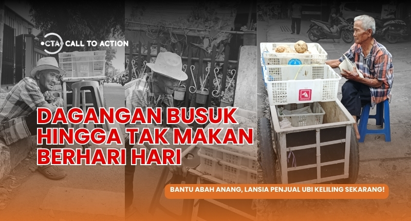 Hampir Sebulan Jualan Tak Laku, Abah Anang 81th Terus Kelaparan