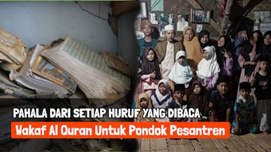 Wakaf Al Quran Untuk Pesantren dan Madrasah di Banten