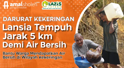 Gerakan Mendapatkan Air Bersih untuk Warga Terdampak Kekeringan
