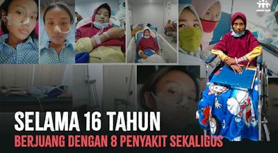 16 Tahun Ningrum Berjuang dengan 8 Penyakit Sekaligus