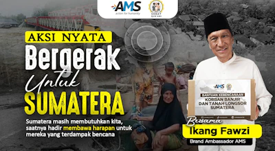 #RecoverySumatra Aksi Nyata Bantu Sumatra Bersama Ikang Fauzi X Sobat Qurani